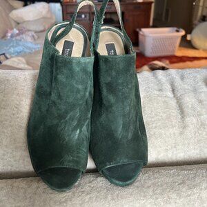 WHBM green heels